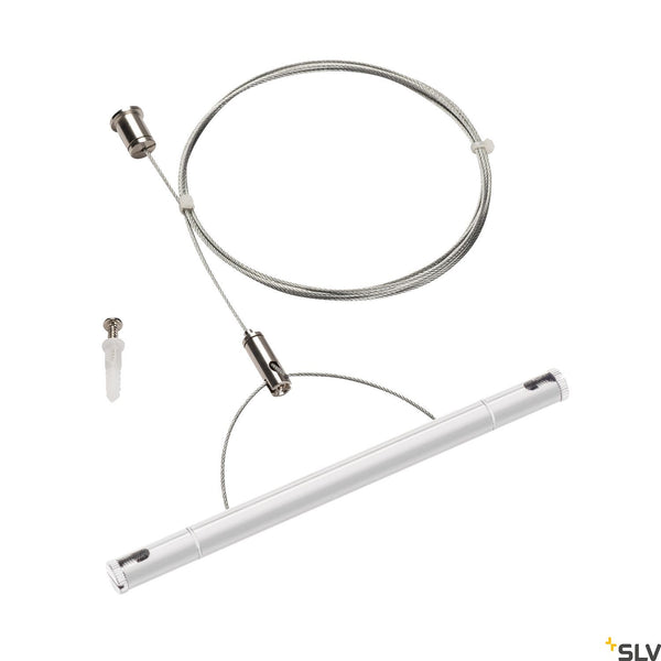 SLV TENSEO steel wire suspension, white 1002698