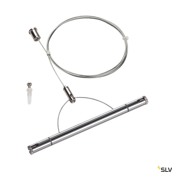 SLV TENSEO steel wire suspension, chrome 1002699