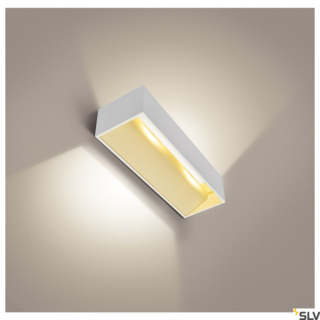 SLV LOGS IN L Triac Dimable LED recessed wall light white 3000K 1002844