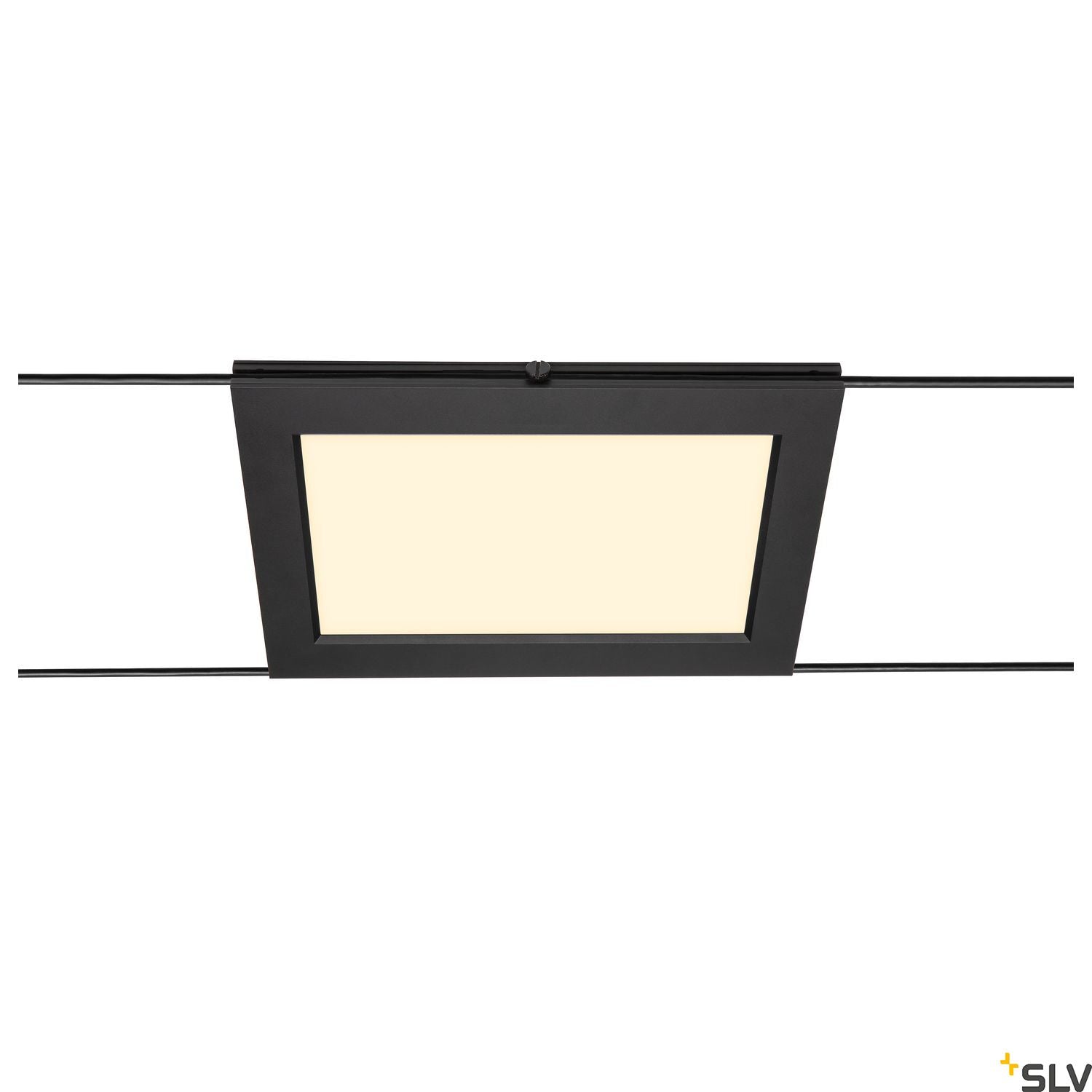 SLV PLYTTA rectangular cable luminaire for the TENSEO low voltage cable system 2700K black 1002864