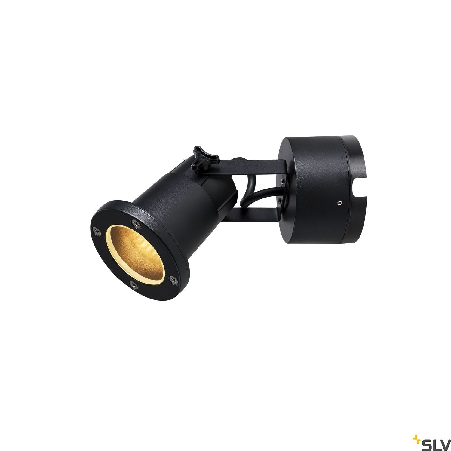 SLV NAUTILUS WL QPAR51 Outdoor Wall Light black 1002867