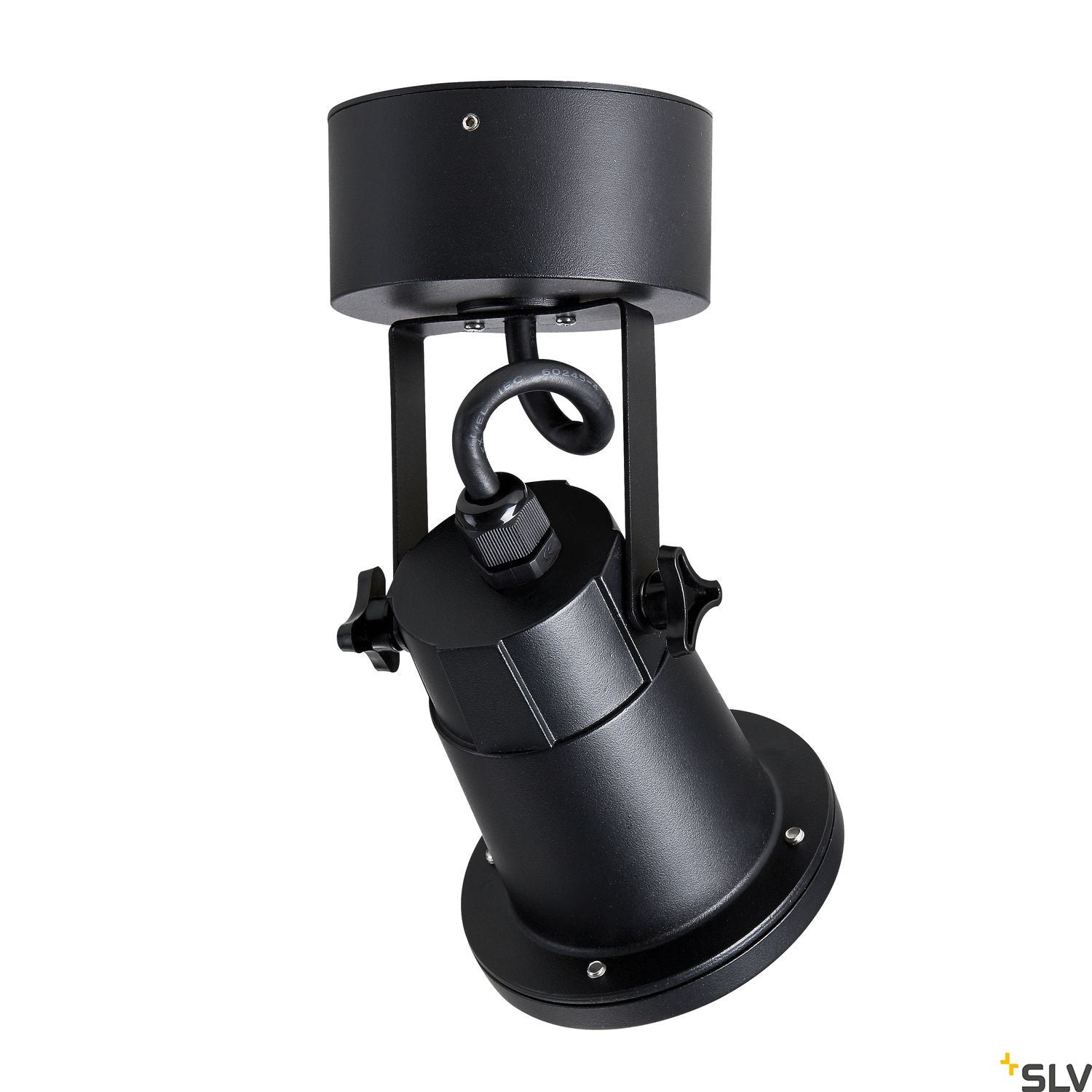 SLV NAUTILUS WL QPAR51 Outdoor Wall Light black 1002867
