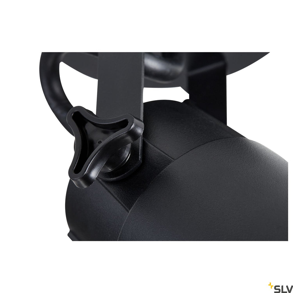 SLV NAUTILUS WL QPAR51 Outdoor Wall Light black 1002867