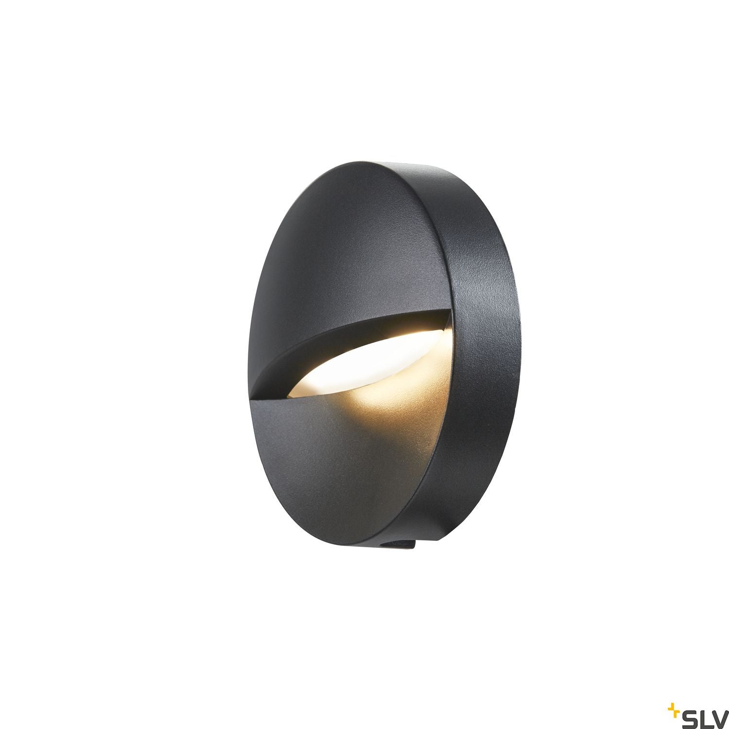SLV DOWNUNDER OUT Round WL Outdoor Recessed LED Wall Light Anthracite 3000K 1002868