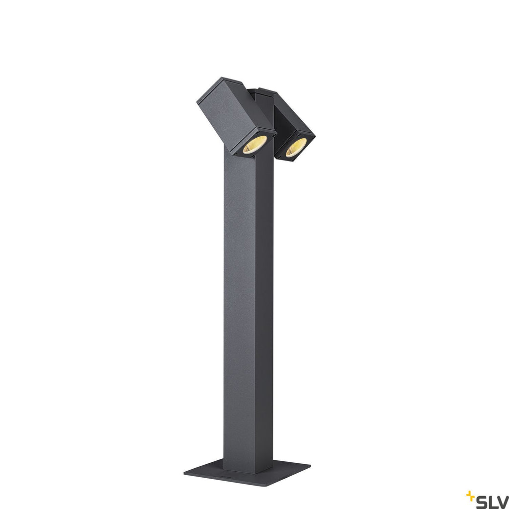 SLV THEO PATHLIGHT Double QPAR51 Outdoor Path Light anthracite 1002871