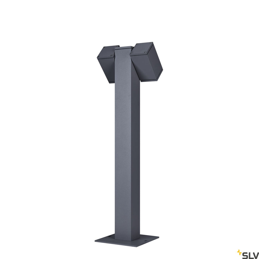 SLV THEO PATHLIGHT Double QPAR51 Outdoor Path Light anthracite 1002871