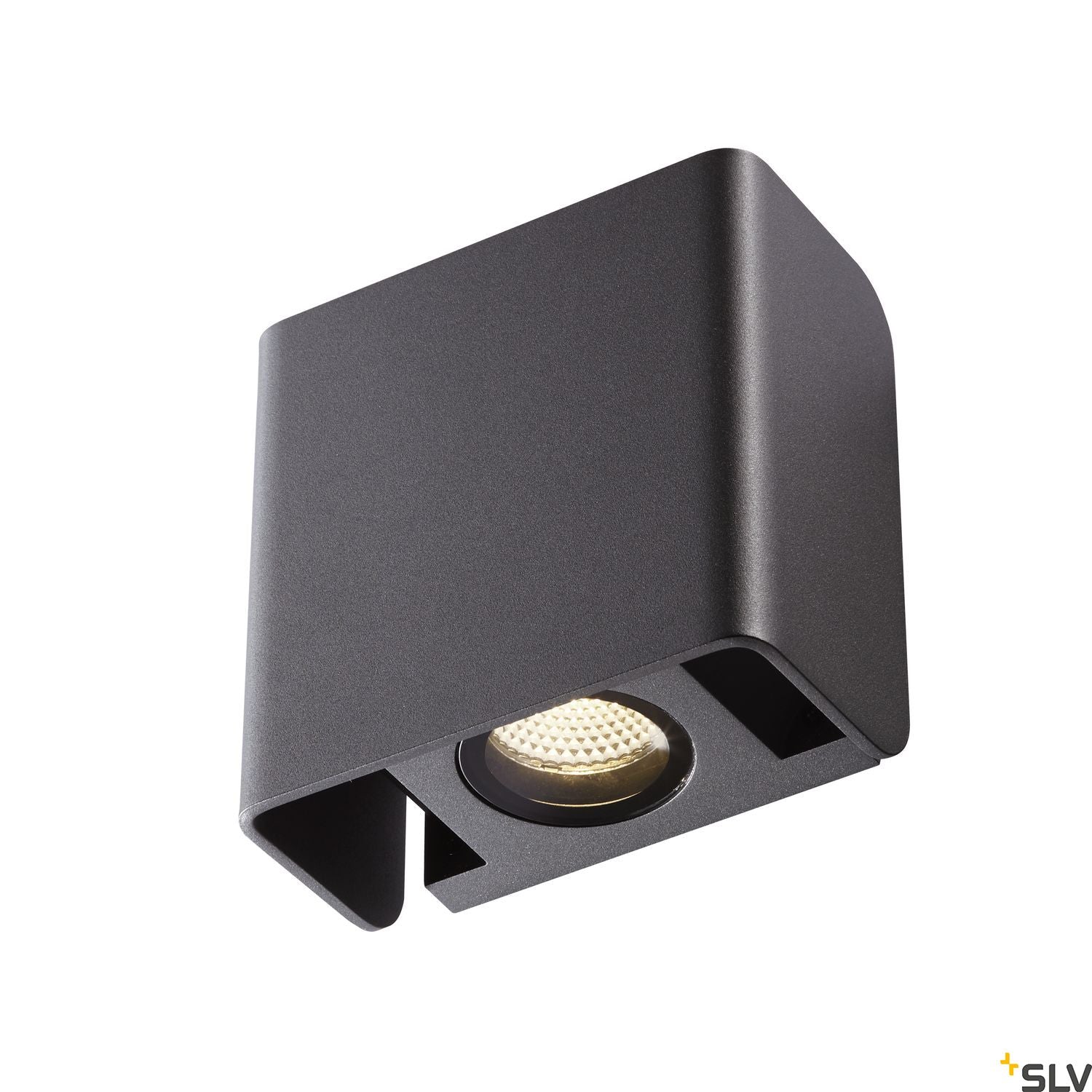 SLV MANA OUT Dimmable Outdoor recessed wall light anthracite 3000K IP65 1002900