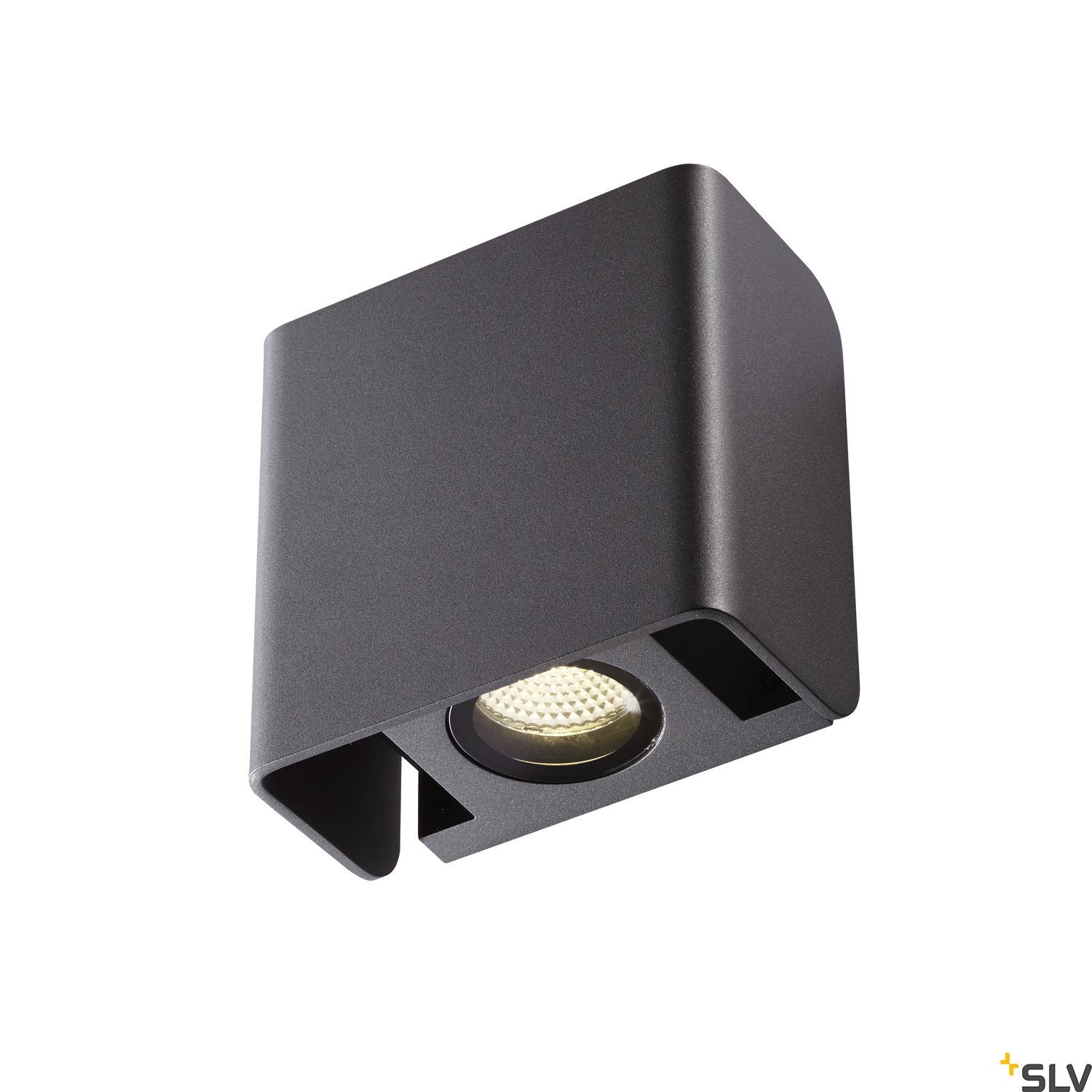 SLV MANA OUT Dimmable Outdoor recessed wall light anthracite 3000K IP65 1002900