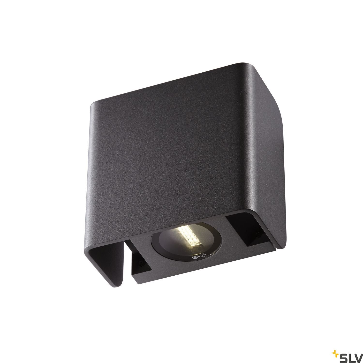 SLV MANA OUT Dimmable Outdoor recessed wall light anthracite 3000K IP65 1002900