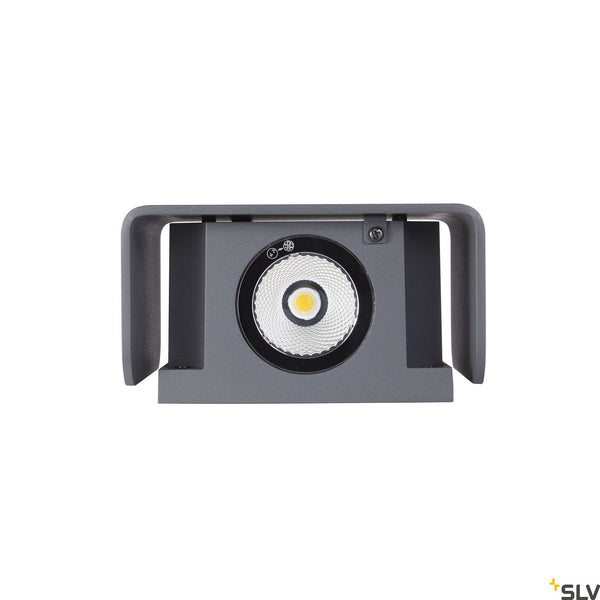 SLV MANA OUT Dimmable Outdoor recessed wall light anthracite 3000K IP65 1002900