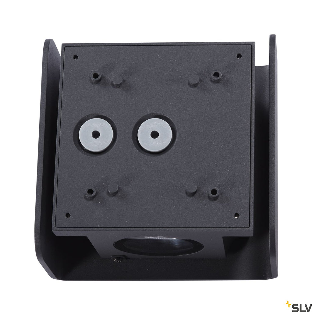 SLV MANA OUT Dimmable Outdoor recessed wall light anthracite 3000K IP65 1002900