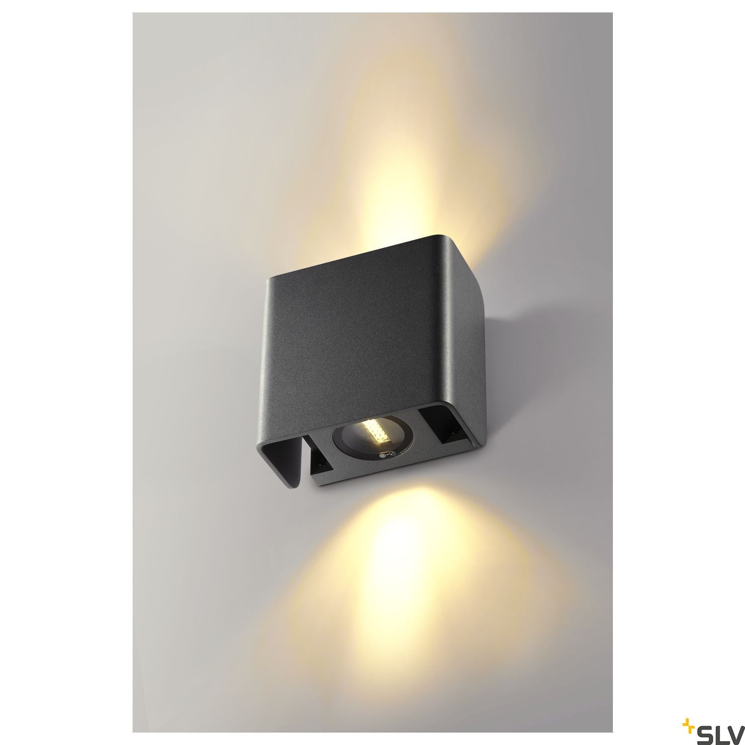 SLV MANA OUT Dimmable Outdoor recessed wall light anthracite 3000K IP65 1002900