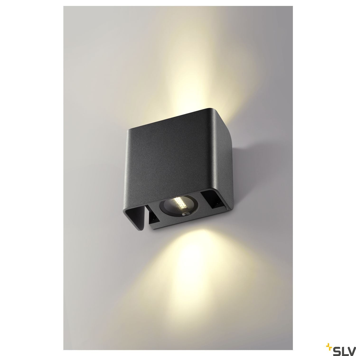 SLV MANA OUT Dimmable Outdoor recessed wall light anthracite 3000K IP65 1002900