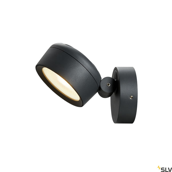 SLV MYDLANA Dimmable Outdoor Wall & ceiling light anthracite 3000/4000K IP65 1002903