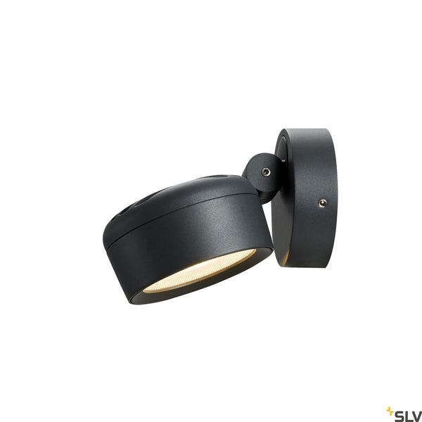 SLV MYDLANA Dimmable Outdoor Wall & ceiling light anthracite 3000/4000K IP65 1002903