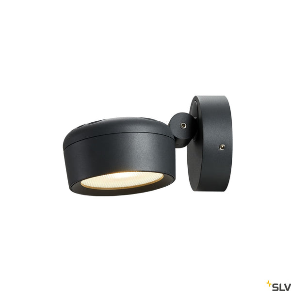 SLV MYDLANA Dimmable Outdoor Wall & ceiling light anthracite 3000/4000K IP65 1002903