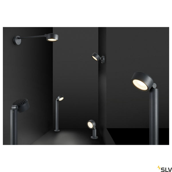 SLV MYDLANA SENSOR Dimmable Outdoor wall & ceiling light anthracite 3000/4000K IP65 1002904