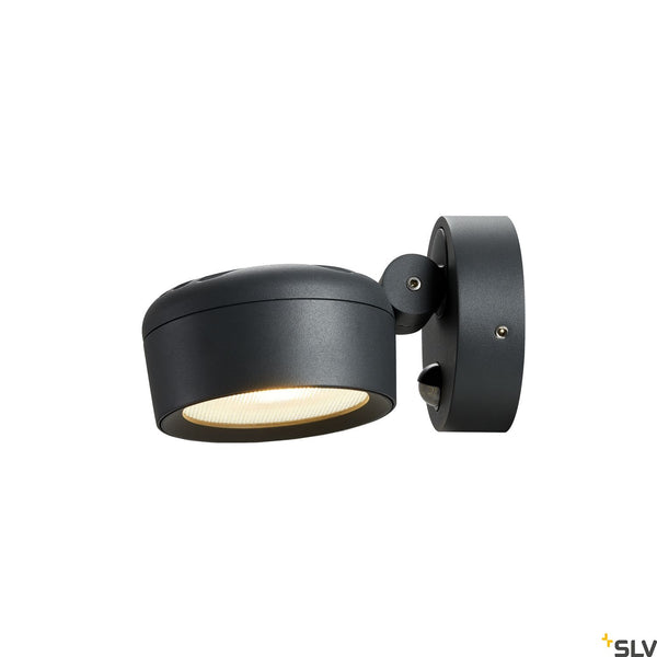 SLV MYDLANA SENSOR Dimmable Outdoor wall & ceiling light anthracite 3000/4000K IP65 1002904