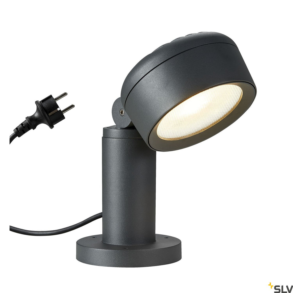 SLV MYDLANA Pole Outdoor Floor Light anthracite 3000/4000K IP65 dimmable 1002906