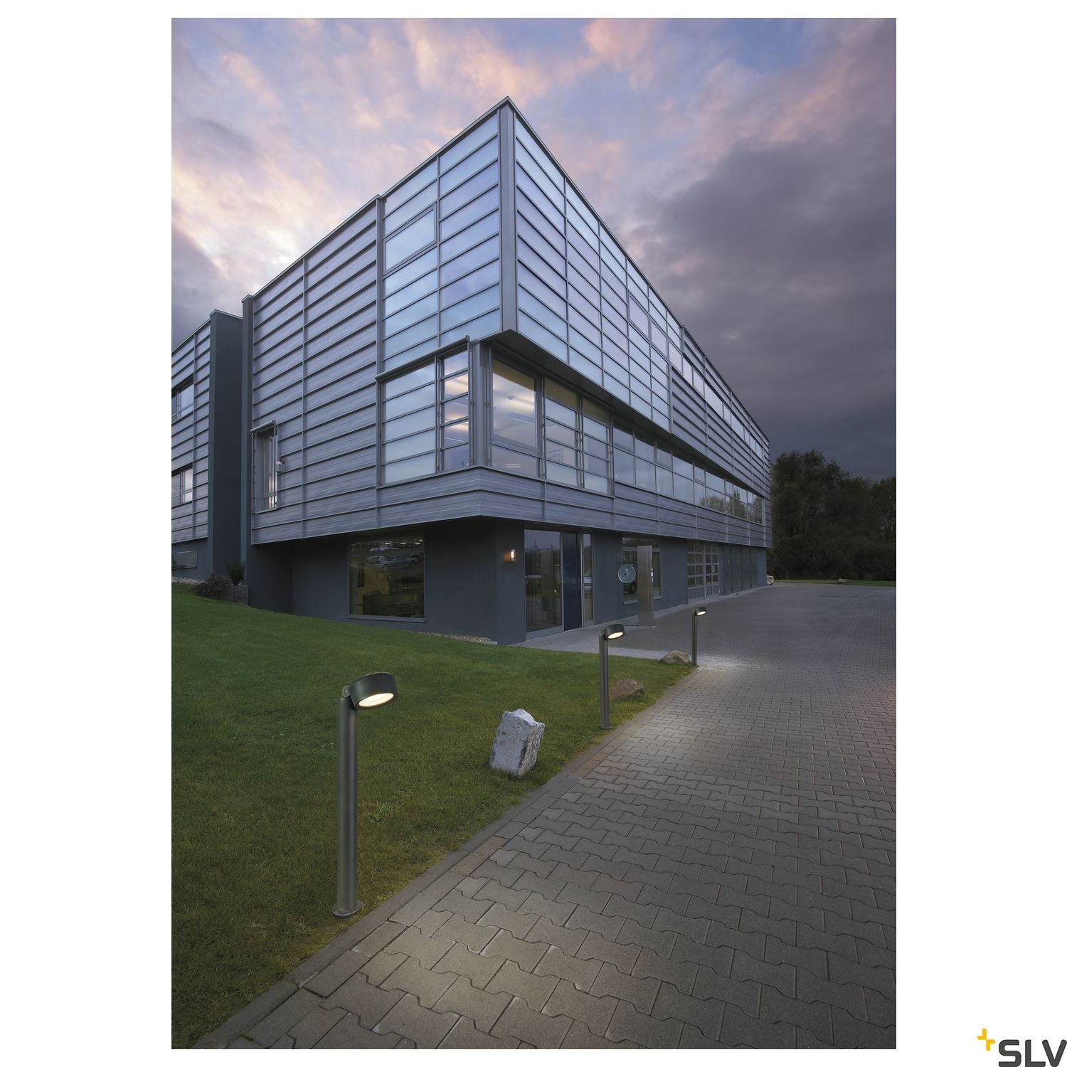 SLV MYDLANA Pole Tall Outdoor Floor Light anthracite 3000/4000K IP65 dimmable 1002907