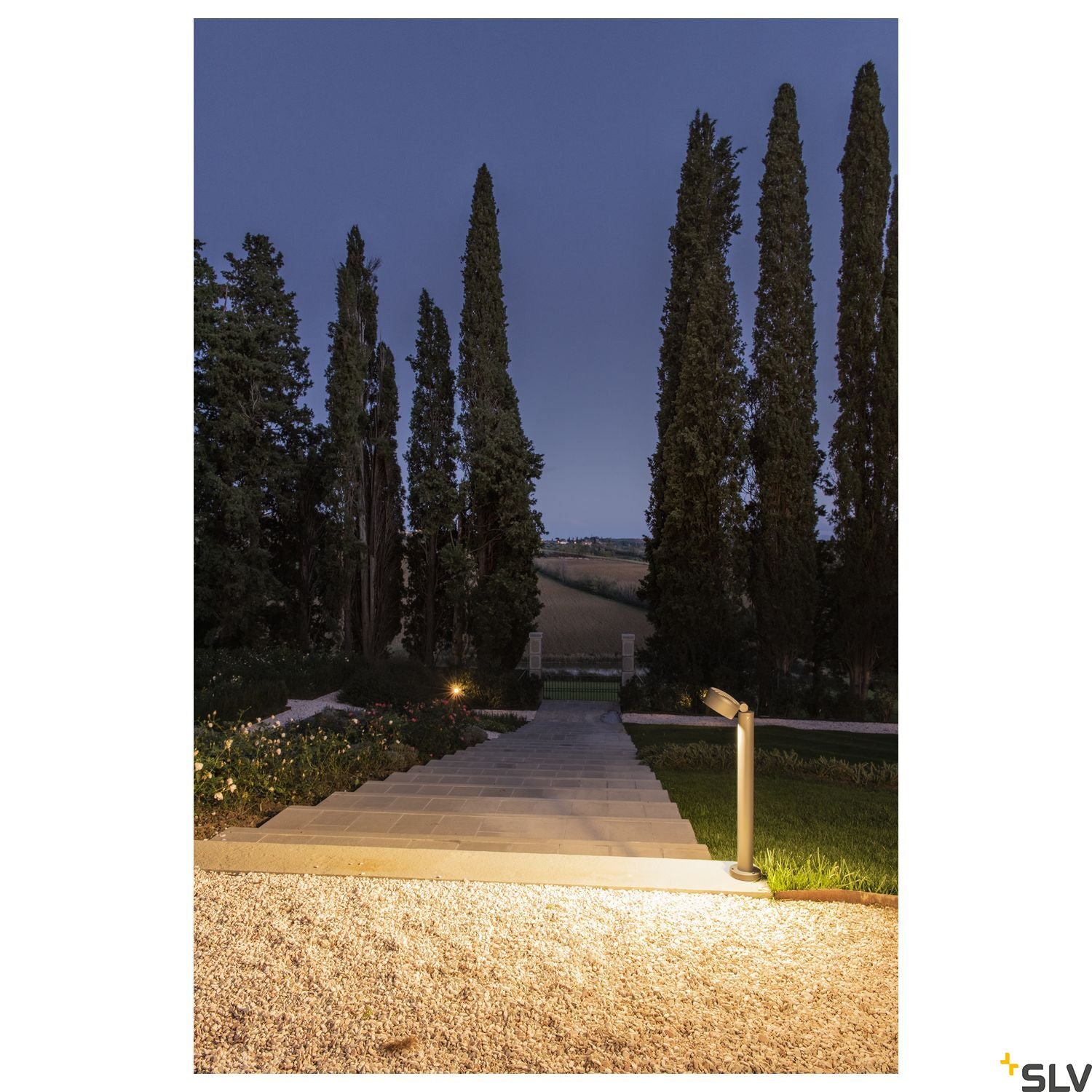 SLV MYDLANA Pole Tall Outdoor Floor Light anthracite 3000/4000K IP65 dimmable 1002907