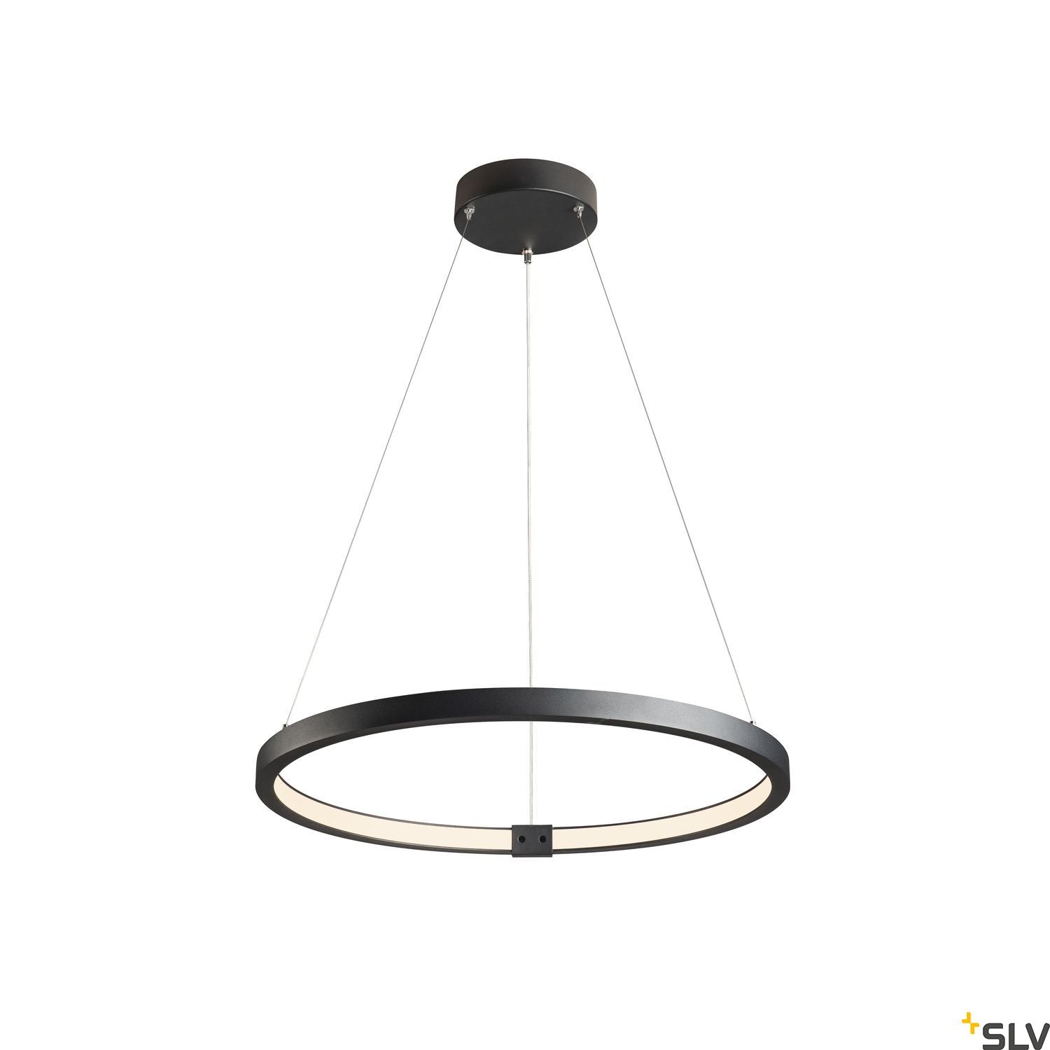SLV PARSEC 60 DALI Dimmable Black LED Pendant Light 3000/4000K 1002909