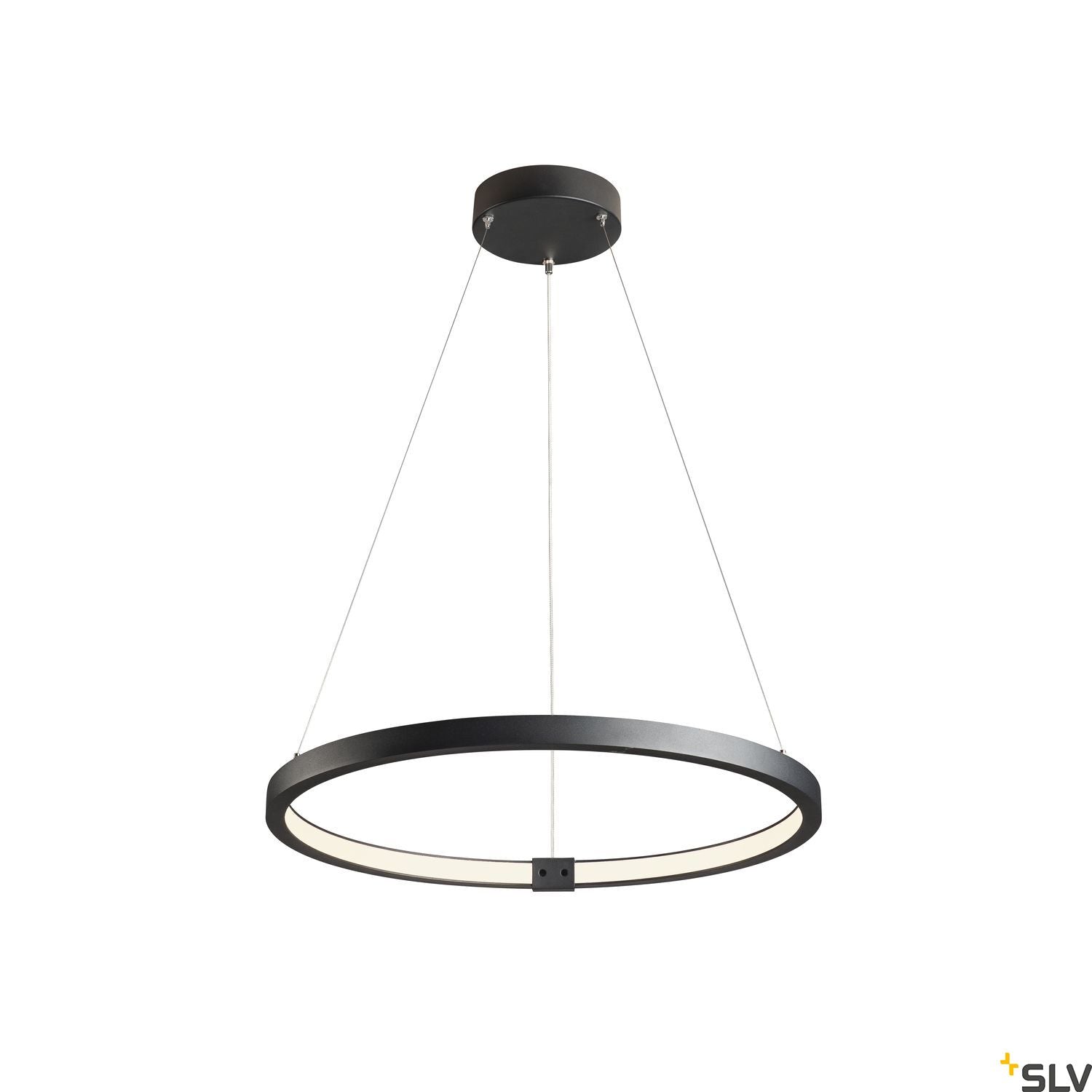 SLV PARSEC 60 DALI Dimmable Black LED Pendant Light 3000/4000K 1002909