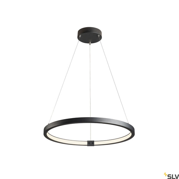 SLV PARSEC 60 DALI Dimmable Black LED Pendant Light 3000/4000K 1002909