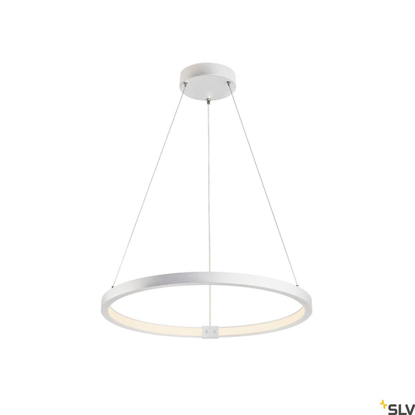 SLV PARSEC 60 DALI Dimmable White LED Pendant Light 3000/4000K 1002910