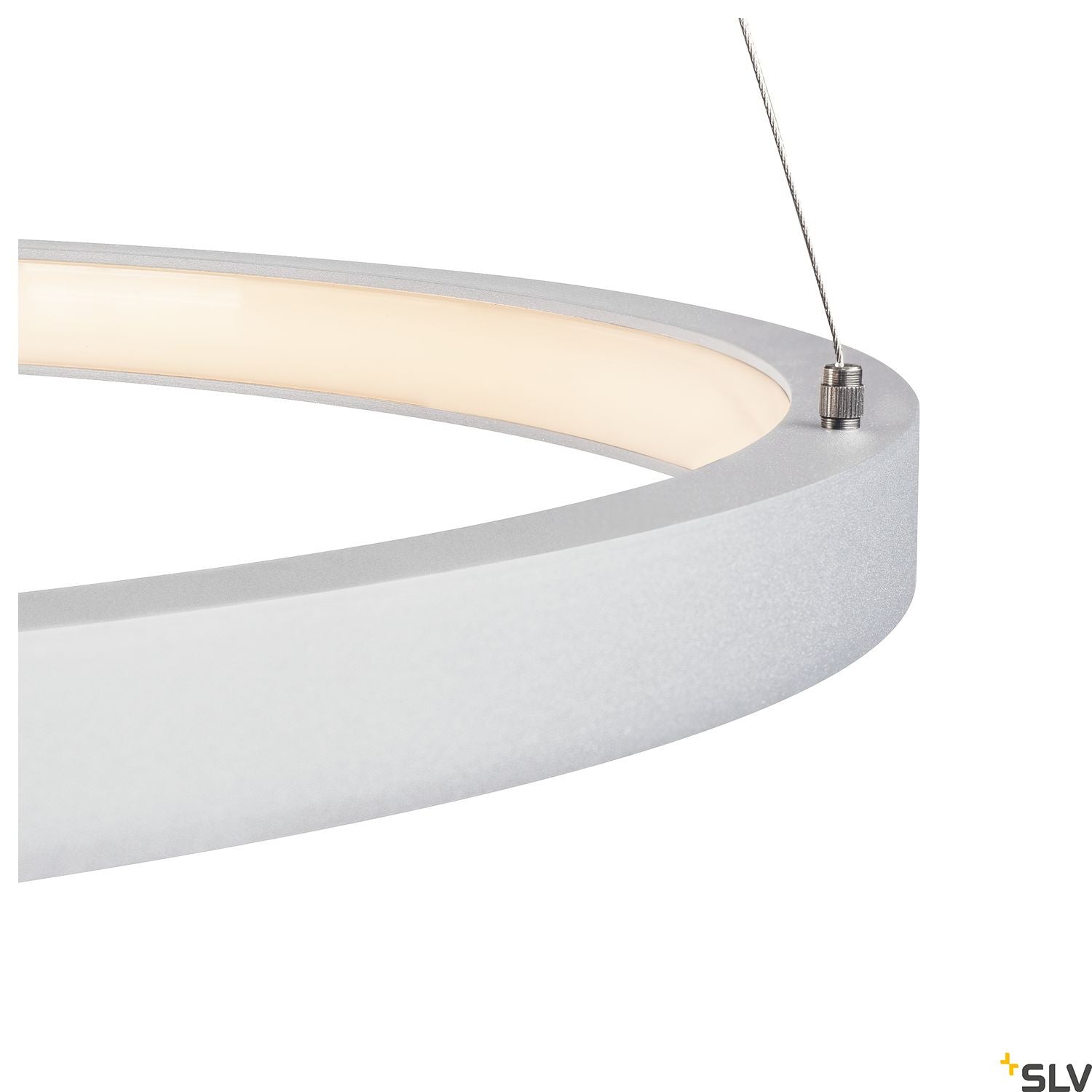 SLV PARSEC 60 DALI Dimmable White LED Pendant Light 3000/4000K 1002910