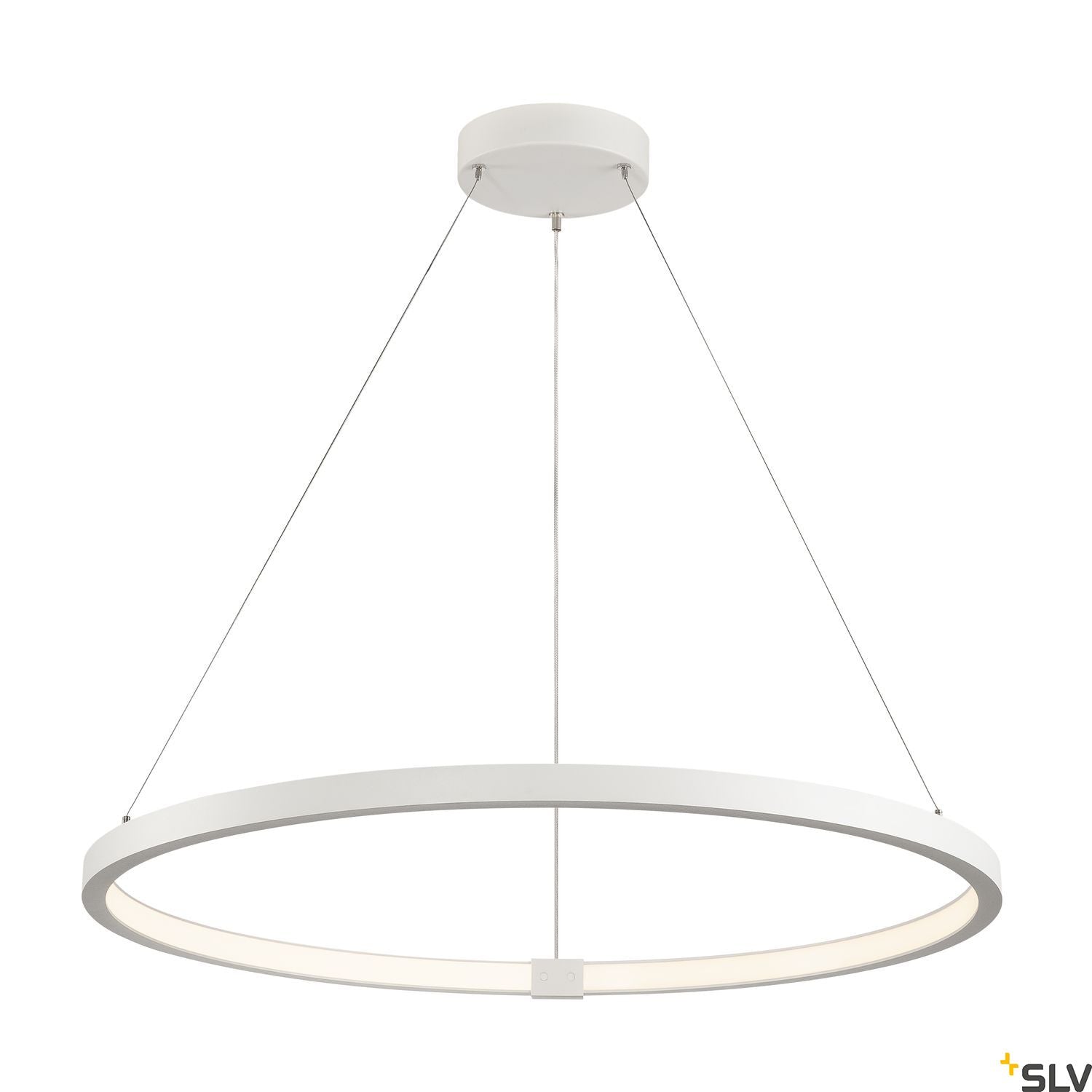 SLV PARSEC 80 DALI Dimmable White LED Pendant Light 3000/4000K 1002912