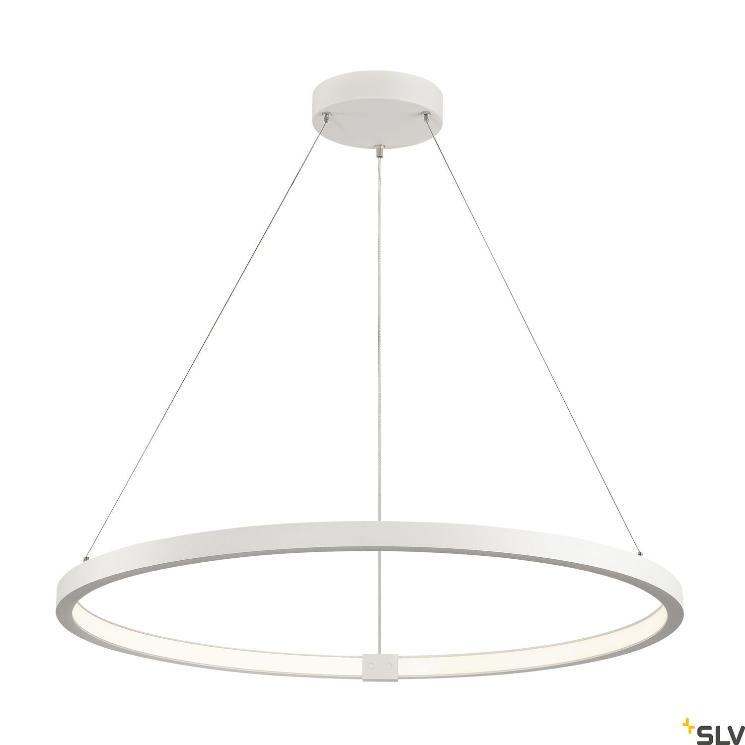 SLV PARSEC 80 DALI Dimmable White LED Pendant Light 3000/4000K 1002912