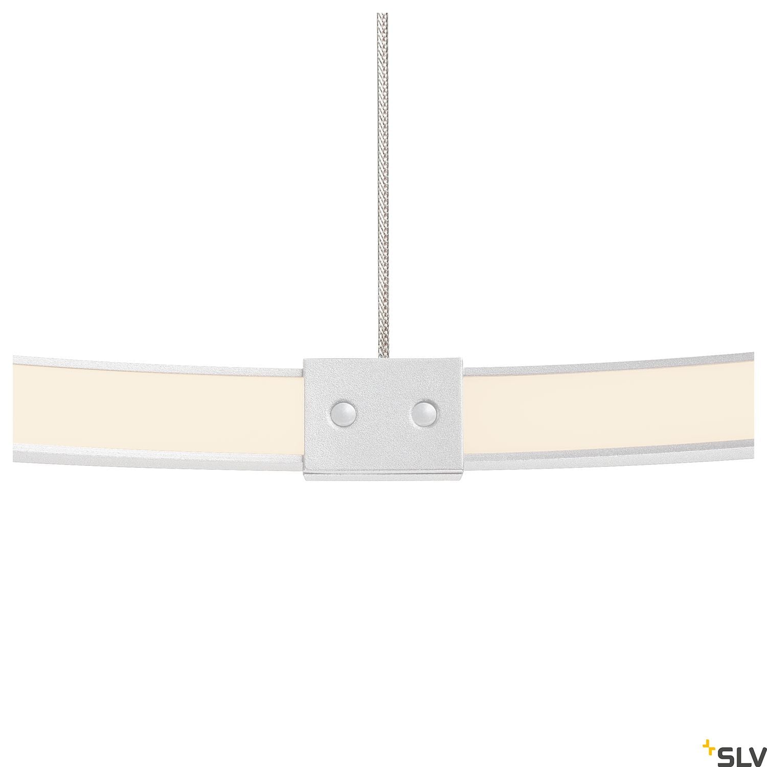 SLV PARSEC 80 DALI Dimmable White LED Pendant Light 3000/4000K 1002912