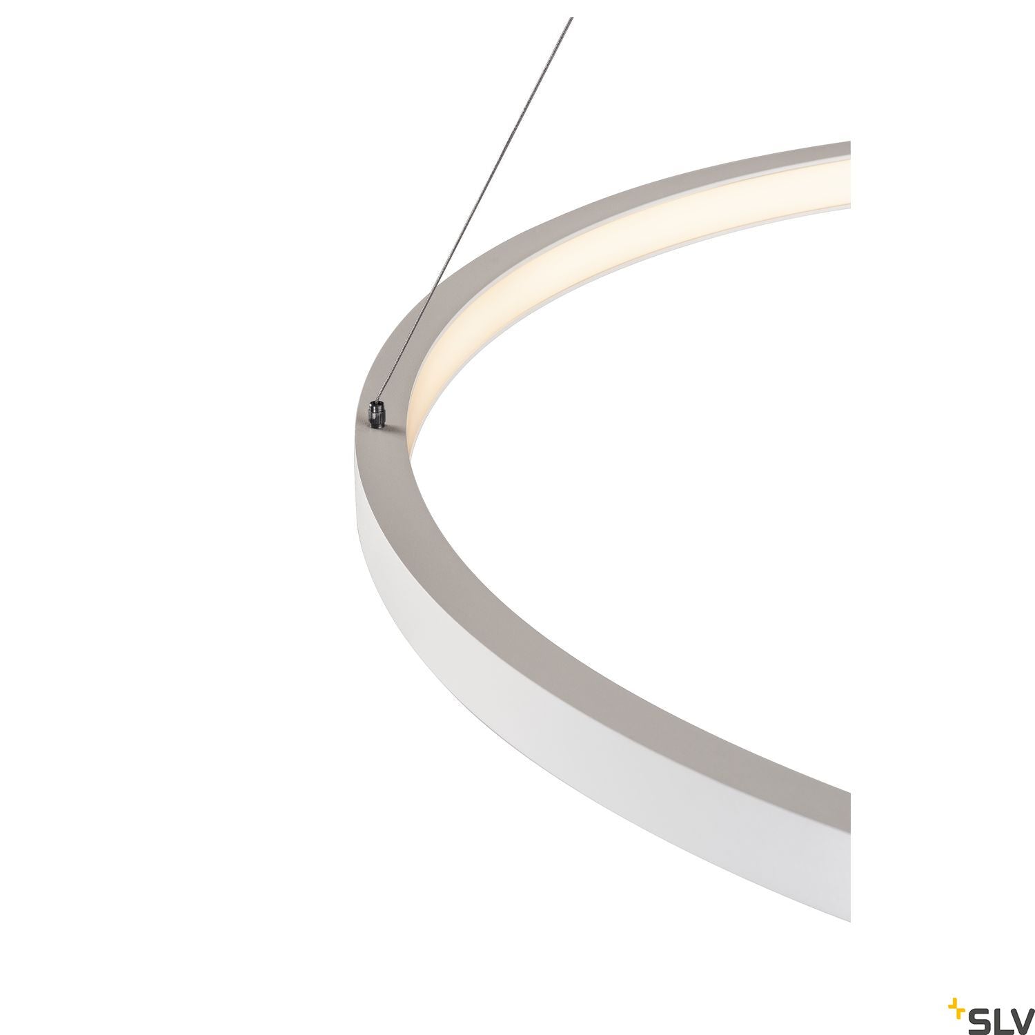 SLV PARSEC 80 DALI Dimmable White LED Pendant Light 3000/4000K 1002912