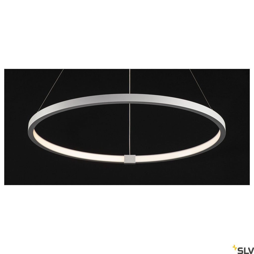 SLV PARSEC 80 DALI Dimmable White LED Pendant Light 3000/4000K 1002912