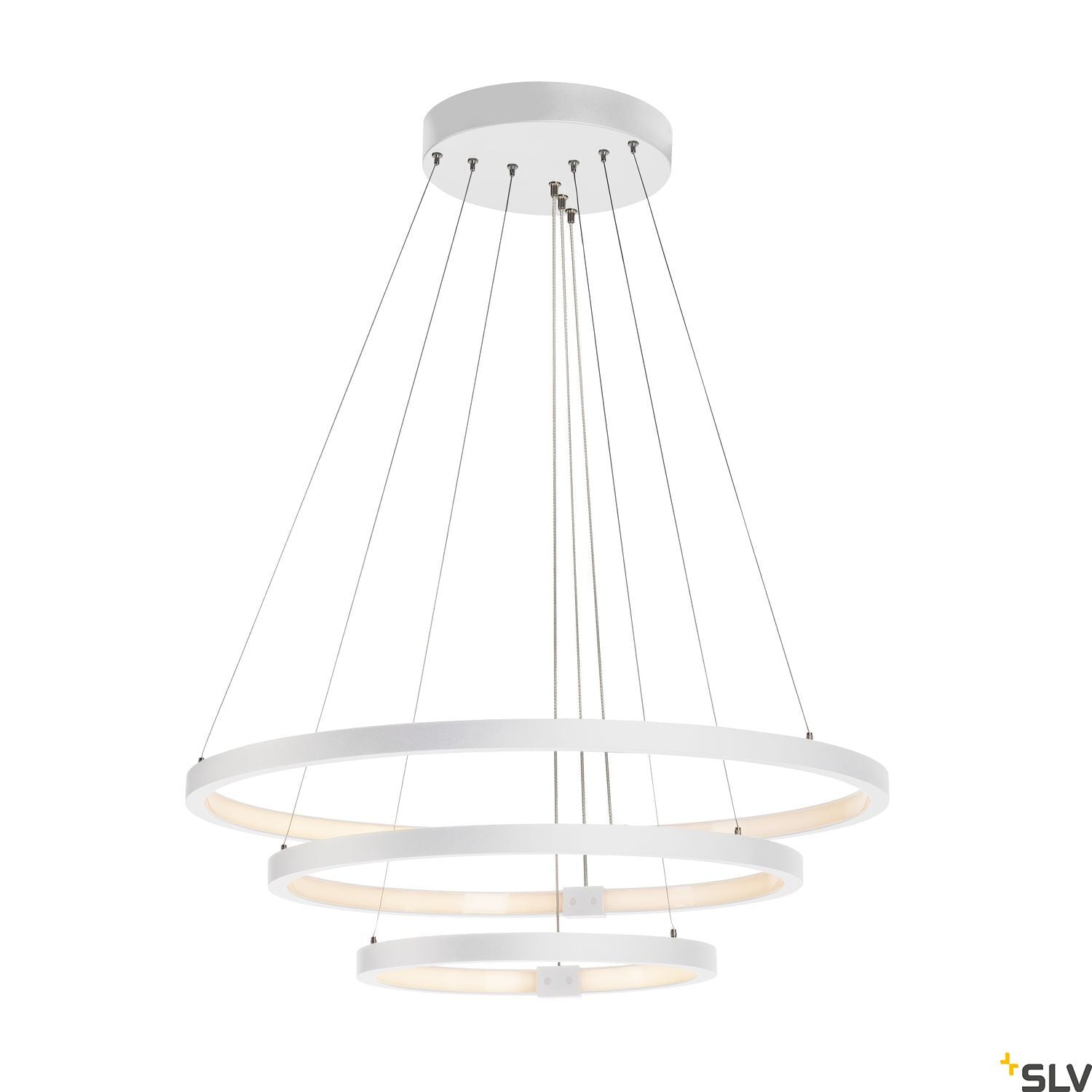 SLV PARSEC TRIO DALI Dimmable LED pendant Light white 3000/4000K 1002914