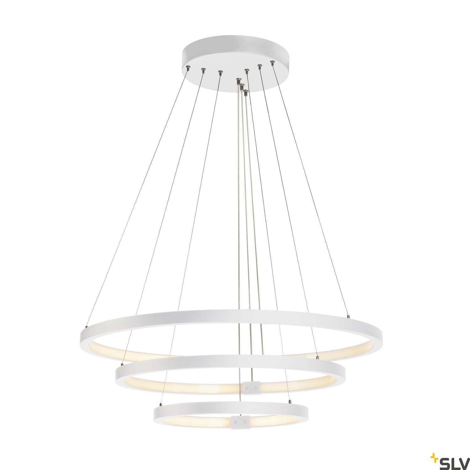 SLV PARSEC TRIO DALI Dimmable LED pendant Light white 3000/4000K 1002914