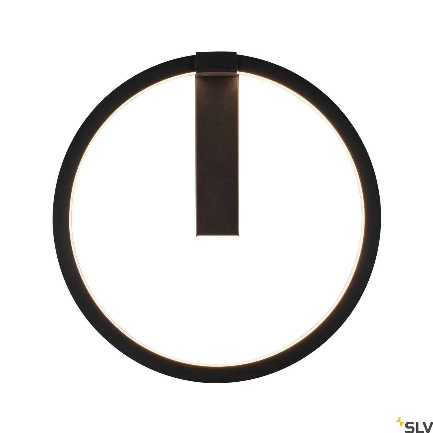 SLV PARSEC 40 DALI Dimmable LED recessed wall light black 3000/4000K 1002915