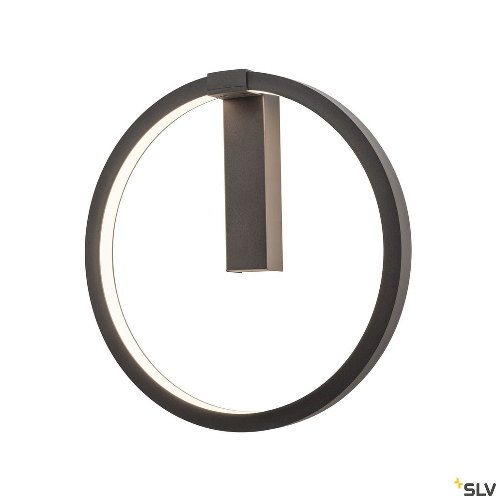 SLV PARSEC 40 DALI Dimmable LED recessed wall light black 3000/4000K 1002915