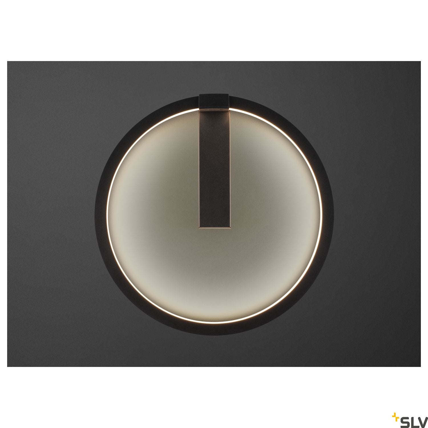 SLV PARSEC 40 DALI Dimmable LED recessed wall light black 3000/4000K 1002915