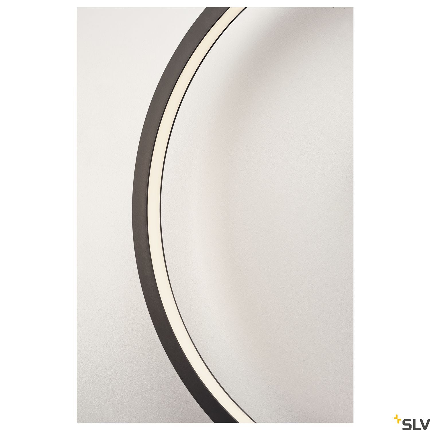 SLV PARSEC 60 DALI Dimmable LED recessed wall light black 3000/4000K 1002918