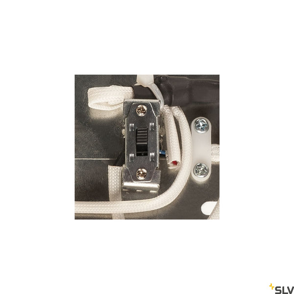 SLV PARSEC 60 DALI Dimmable LED recessed wall light black 3000/4000K 1002918
