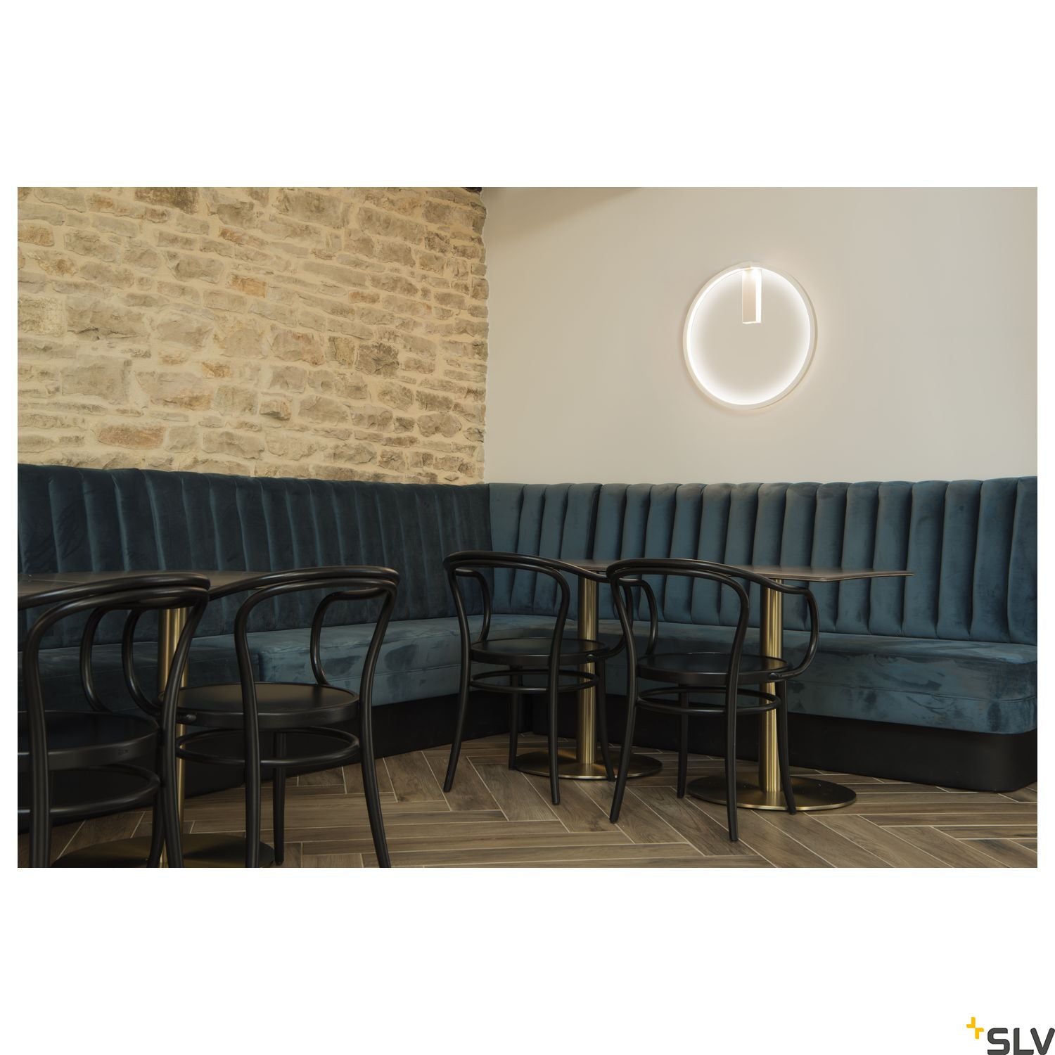 SLV PARSEC 60 DALI Dimmable LED recessed wall light white 3000/4000K 1002919