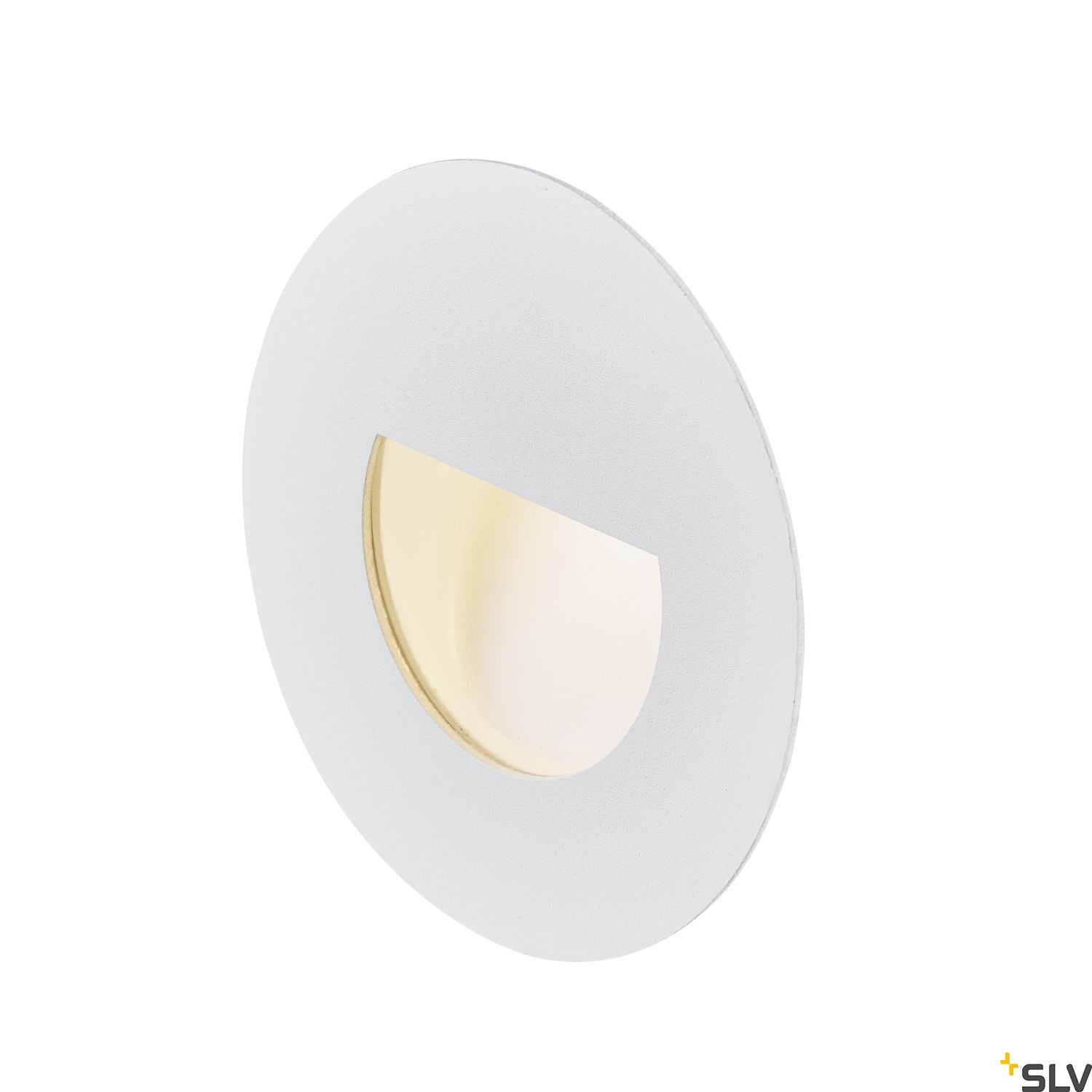 SLV WORO LED recessed wall light 2700K white 1002922
