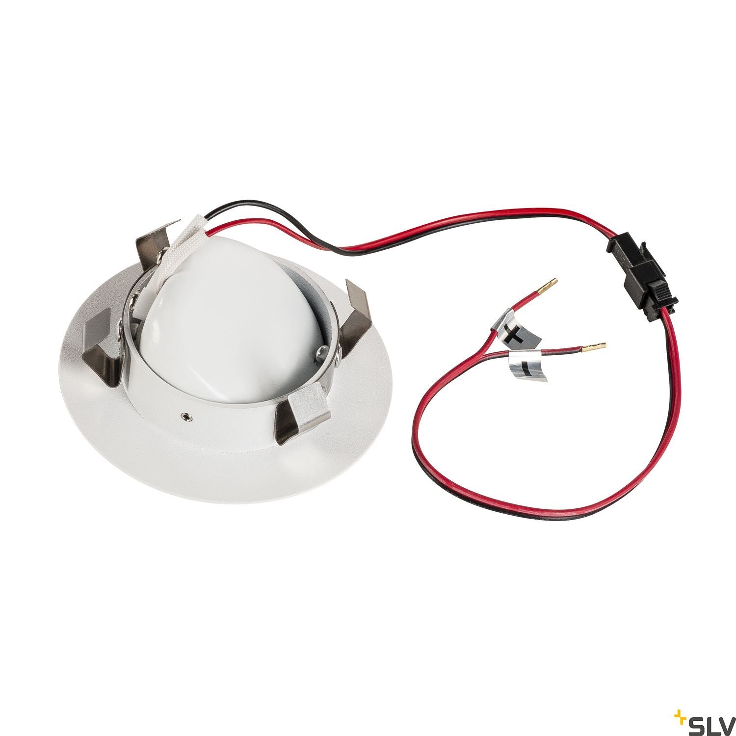 SLV WORO LED recessed wall light 2700K white 1002922