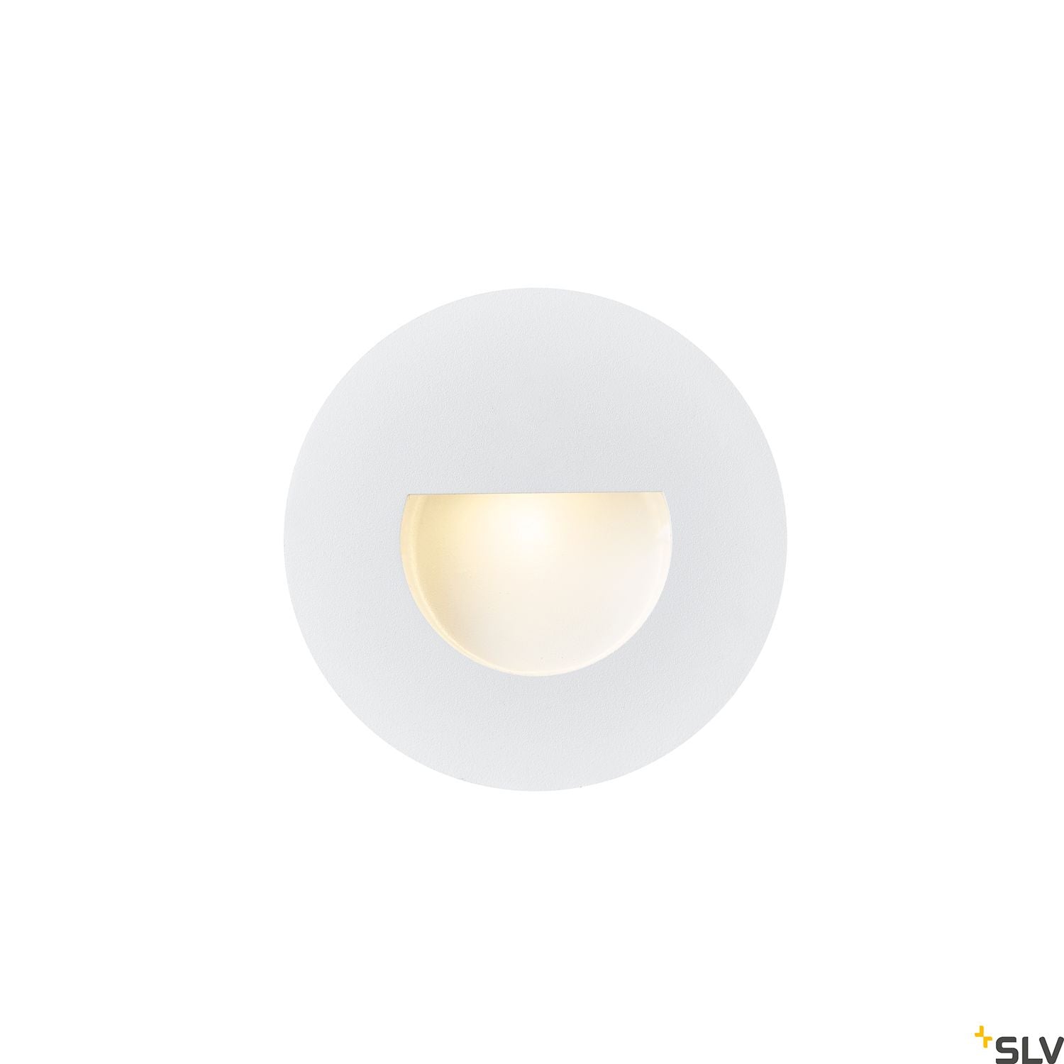 SLV WORO LED recessed wall light 2700K white 1002922