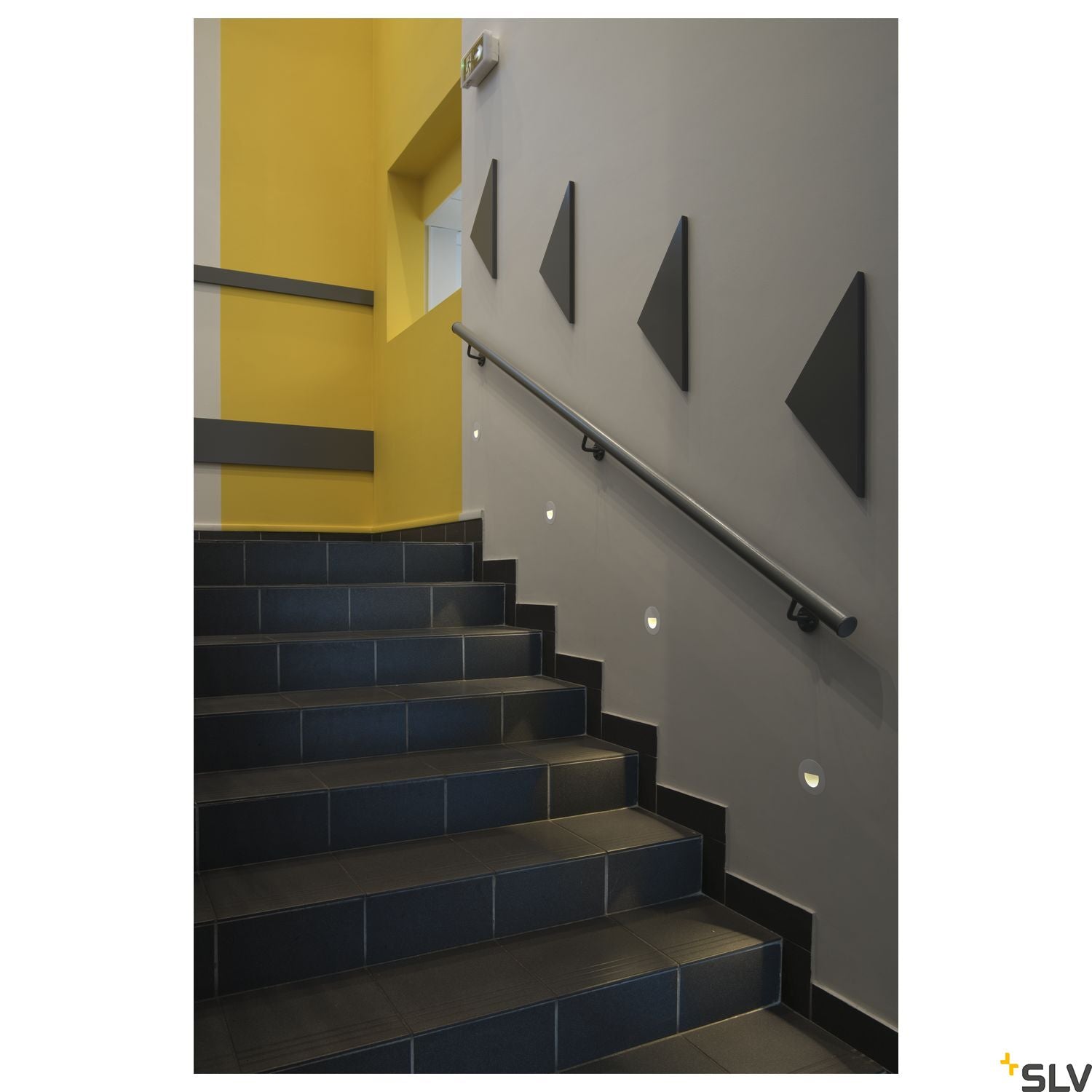 SLV WORO LED recessed wall light 2700K white 1002922