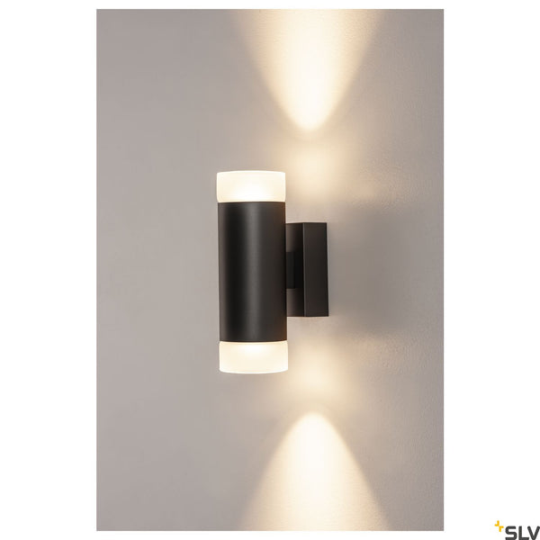 SLV ASTINA UP/DOWN QPAR51 wall light black 1002933