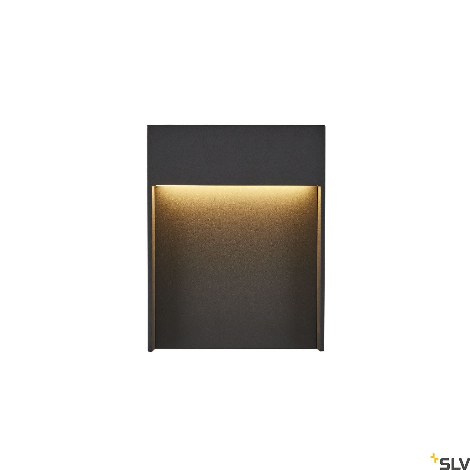 SLV FLATT Outdoor LED wall light 3000K IP65 anthracite 1002952