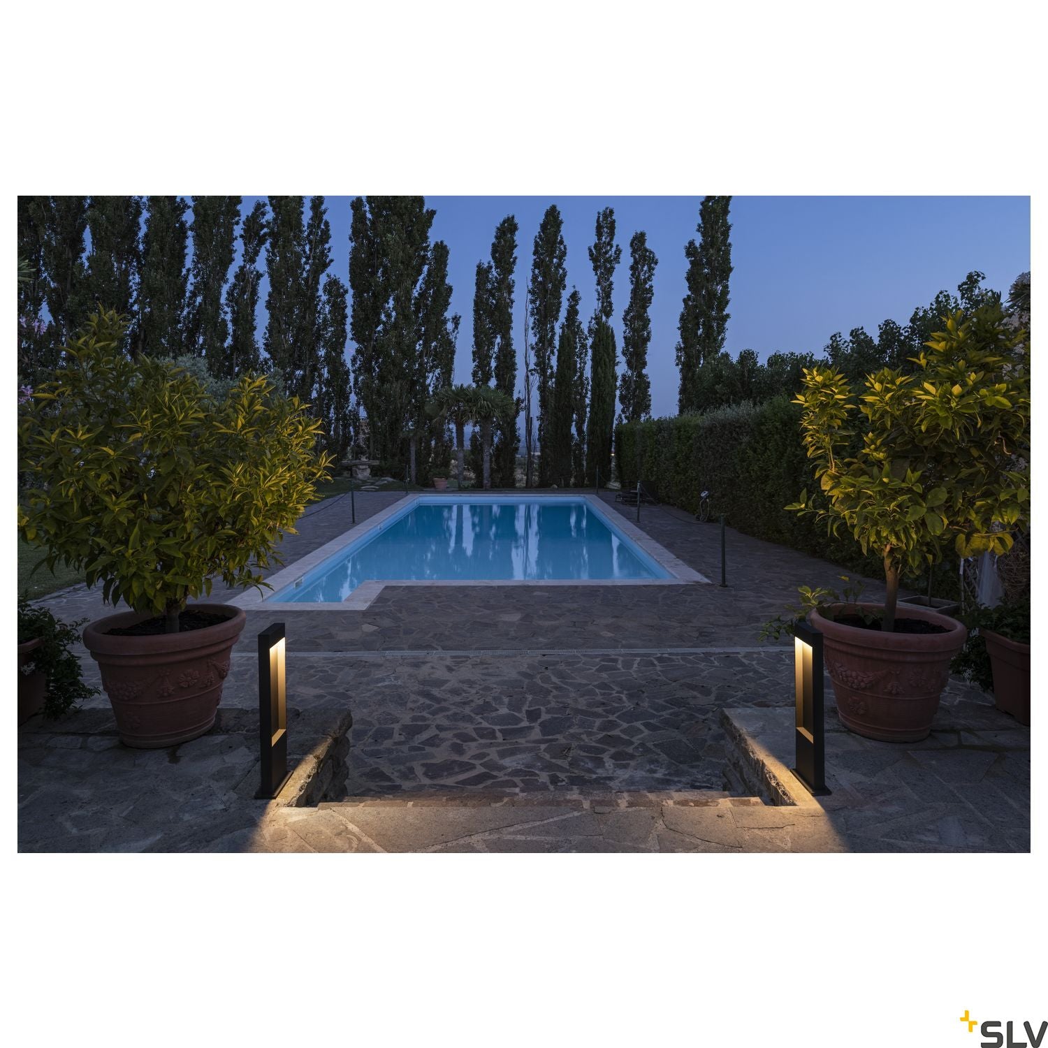 SLV FLATT POLE 65 Outdoor LED floor light 3000K IP65 anthracite 1002956